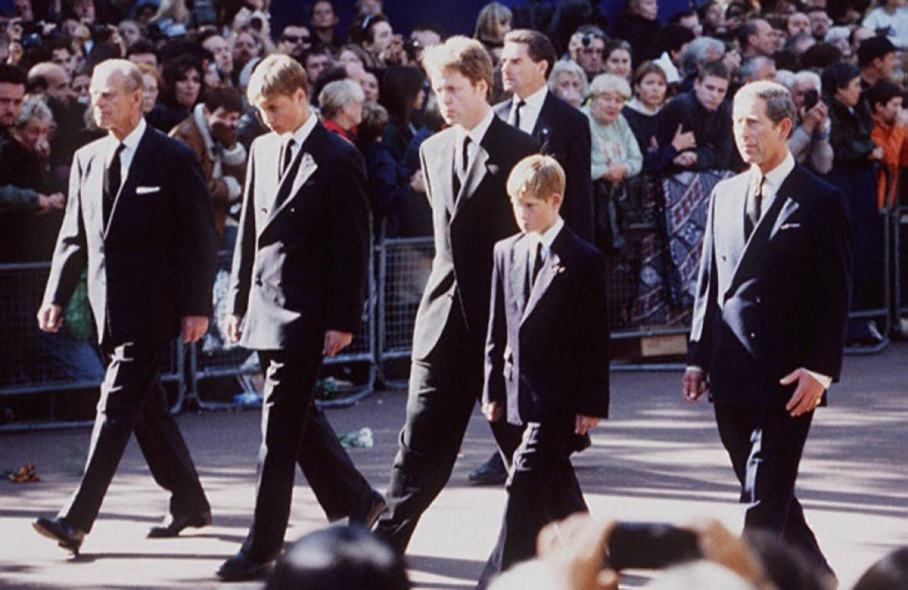'That will stay with me forever': Prince Harry will always remember walking behind Princess Diana's coffin