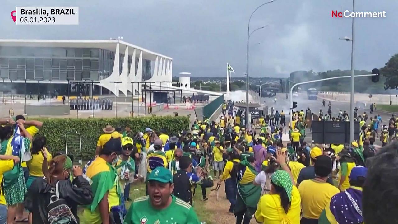 Bolsonaro supporters storm Congress, Supreme Court and presidential palace