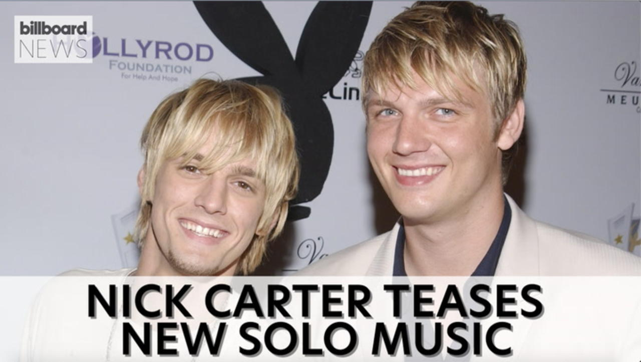 Nick Carter Teases Emotional Tribute Song For Late Brother Aaron Carter | Billboard News