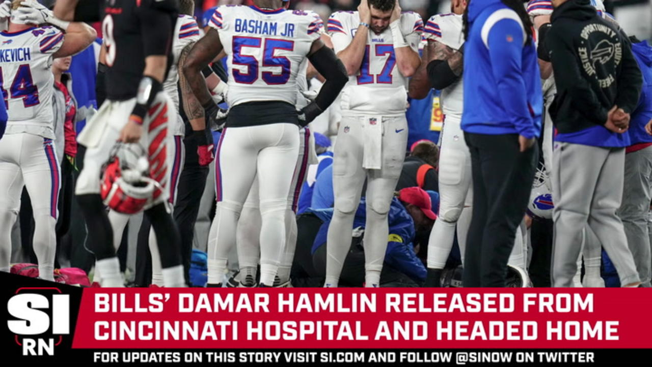 Damar Hamlin Discharged From ICU and Headed Back to Buffalo