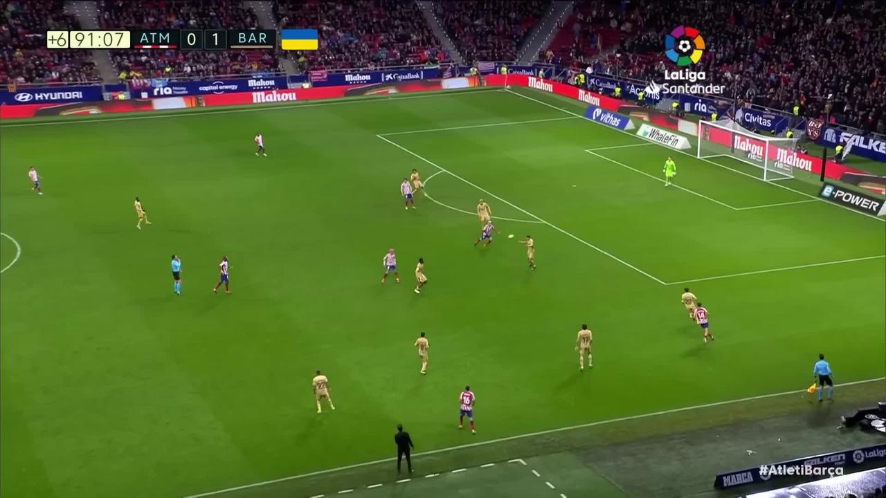 Atlético de Madrid 0-1 FC Barcelona, LaLiga