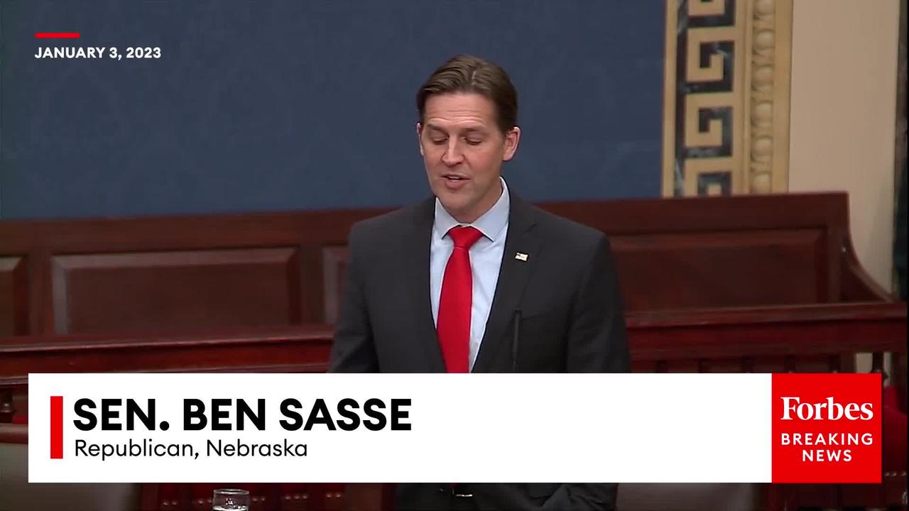 Screw up RINO, Ben Sasse, calls out some of the BS in DC in farewell Speech