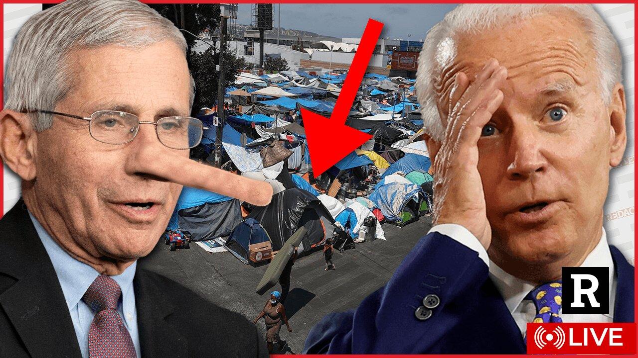 "THEY'RE ALL GONE!" - Biden border visit a total joke, Fauci lies in new interview | Redacted Live