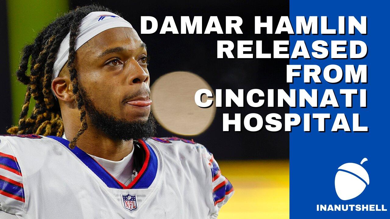 DAMAR HAMLIN RELEASED FROM CINCINNATI HOSPITAL - One News Page VIDEO