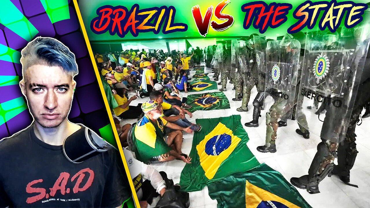 Brazilian Protestors Storm Brazil Congress | 1000+ Arrested – Johnny Massacre Show 576