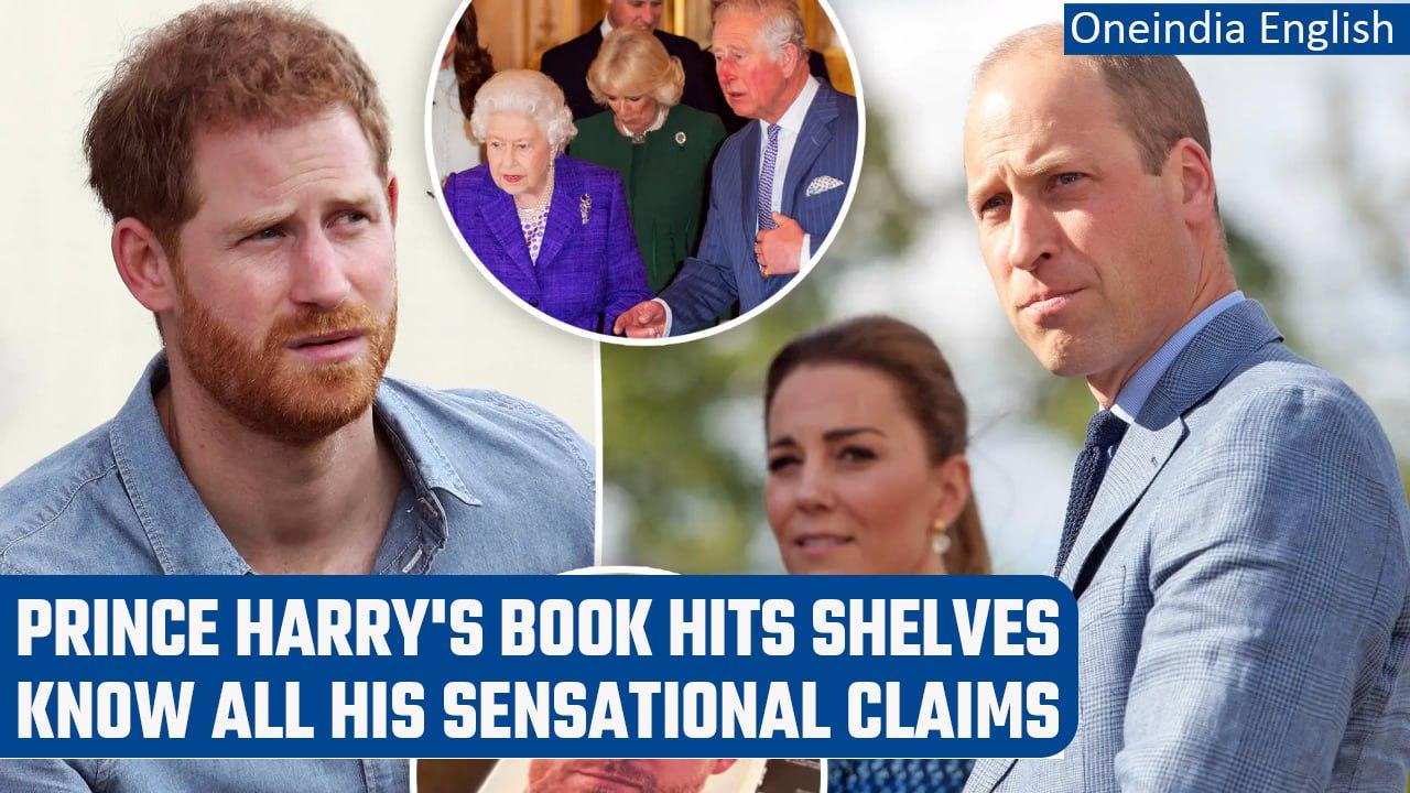 Prince Harry's book officially hits shops after days of leaks | Oneindia News *International