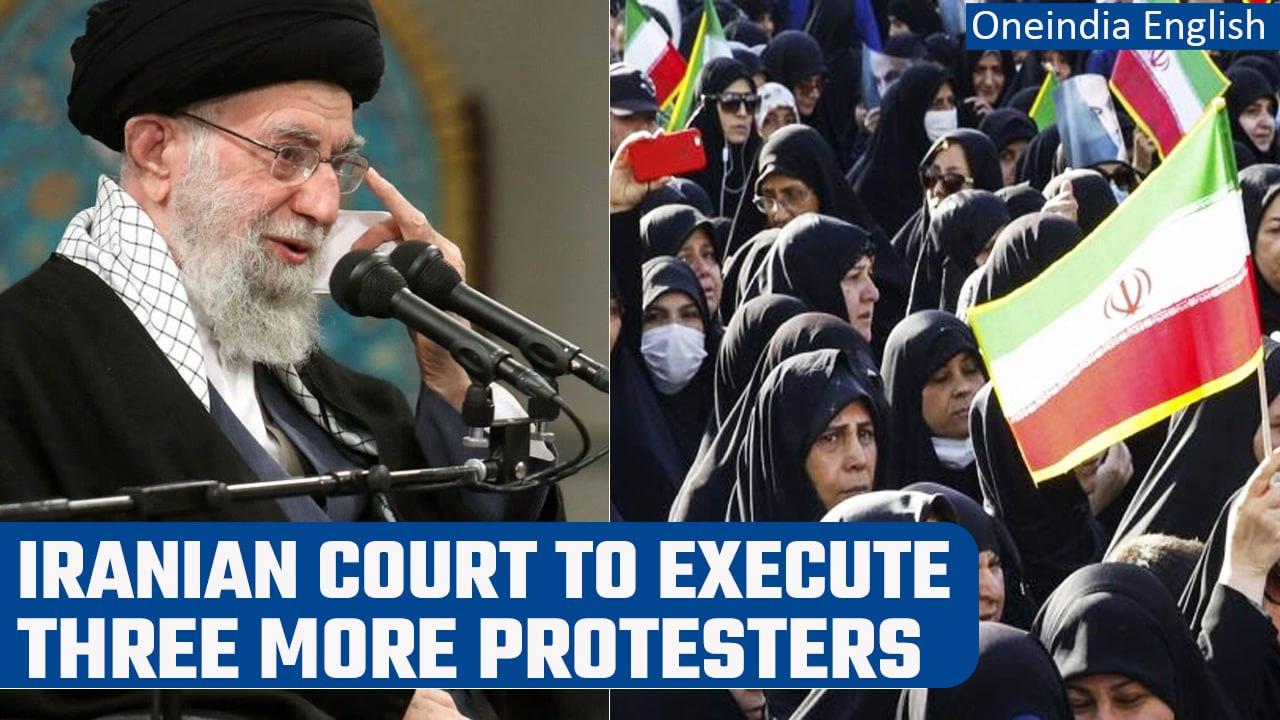 Iran sentences three more protesters to death penalty, amid anti-Hijab protests | Oneindia News*News
