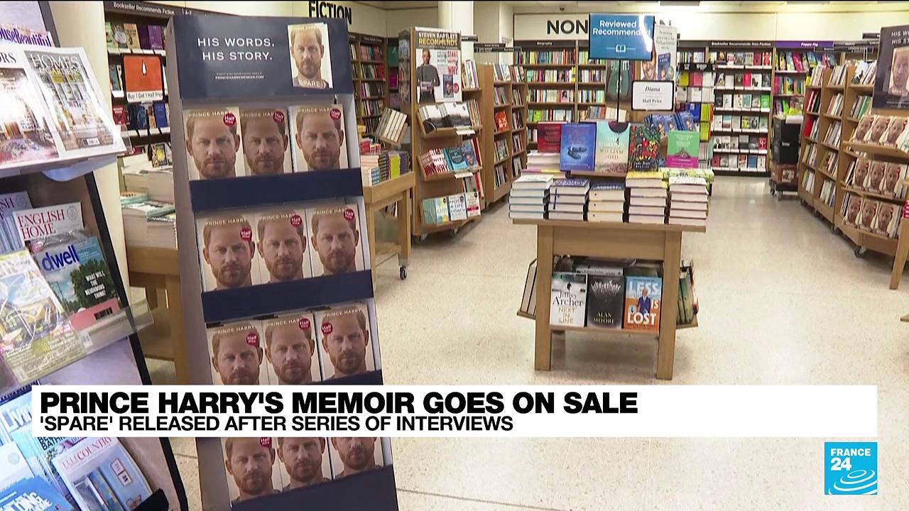 Prince Harry's memoir 'Spare' hits shelves after days of controversy
