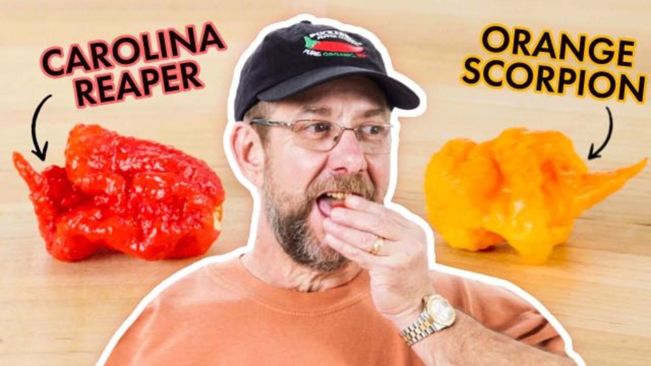 Tasting & Ranking 10 Of The Hottest Peppers in the World