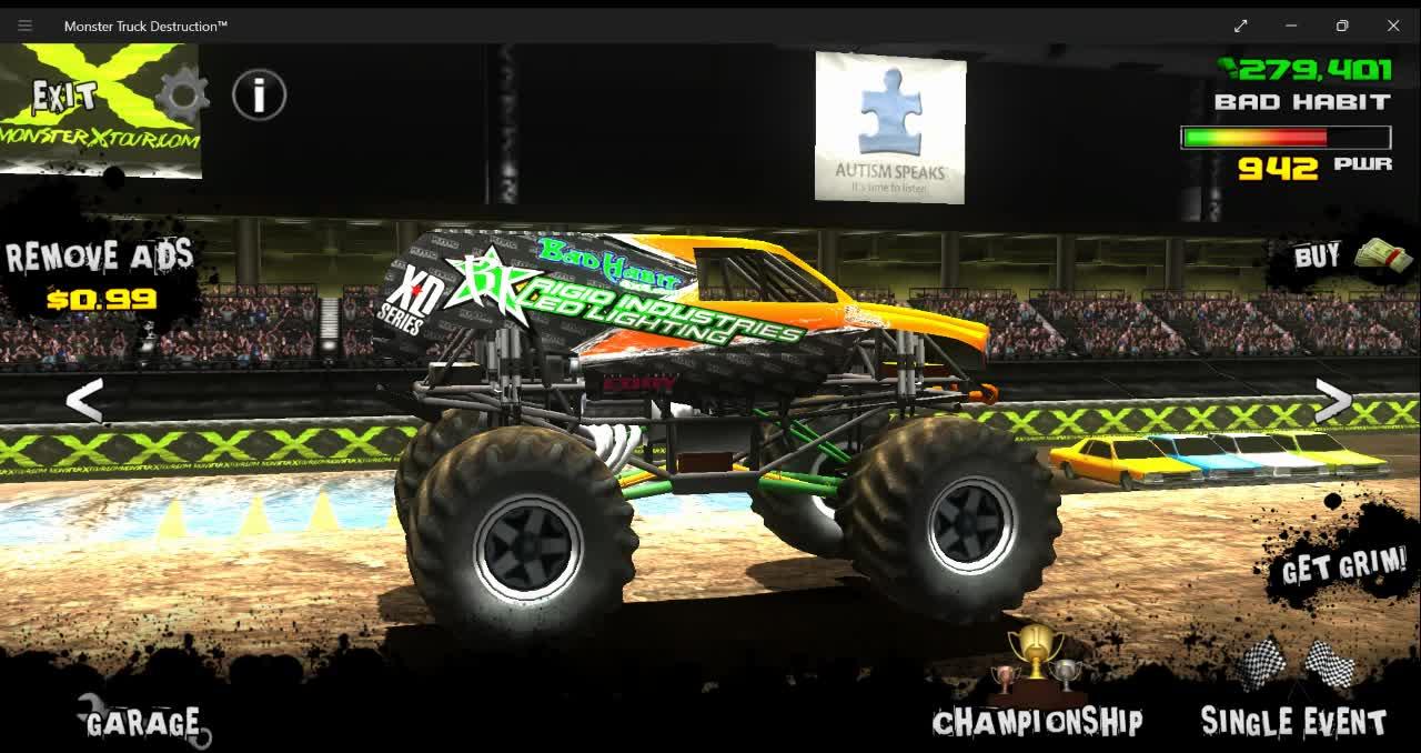 Monster Truck Monday Show 2 part 1(video game monster truck freestyle)