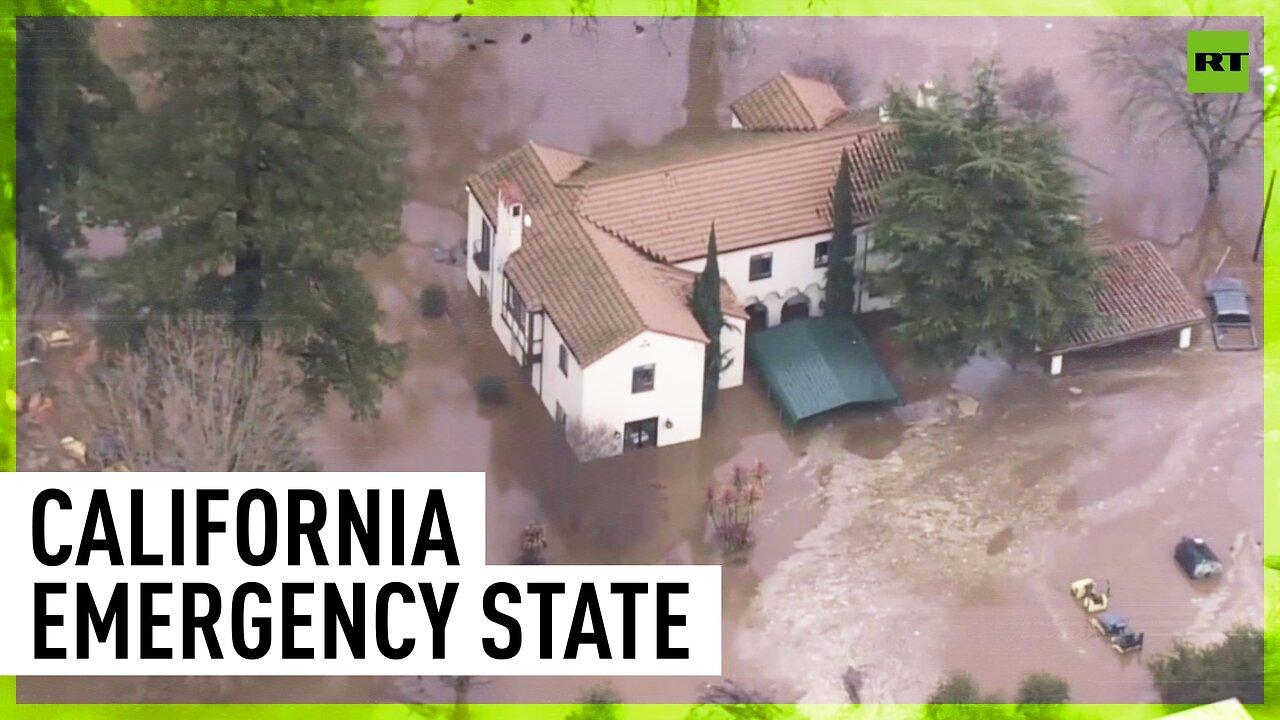 Biden authorizes emergency declaration for flood-hit California