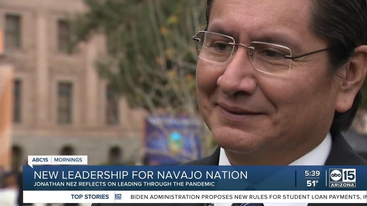 Final hours in office for Navajo Nation President Jonathan Nez