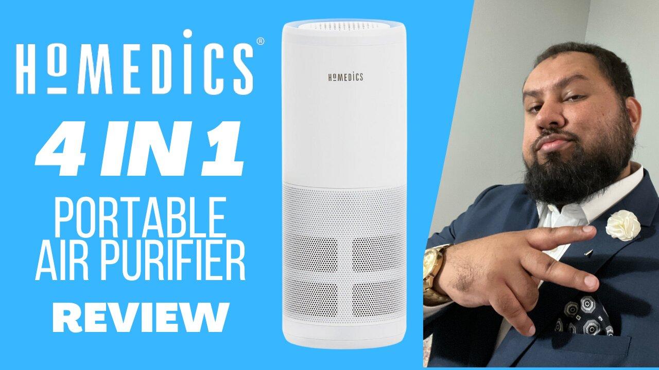 Homedics Portable Air Purifier 4 in 1 | Product Review