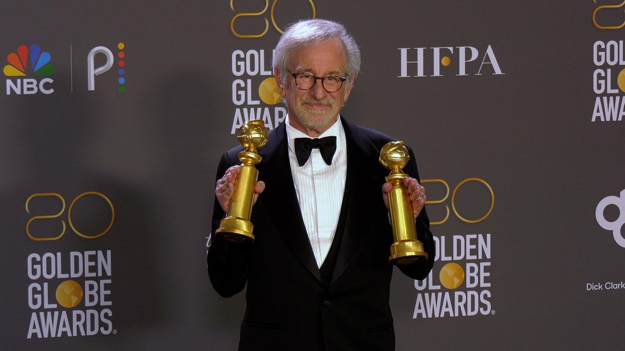 Steven Spielberg 2023 Golden Globes Press Room