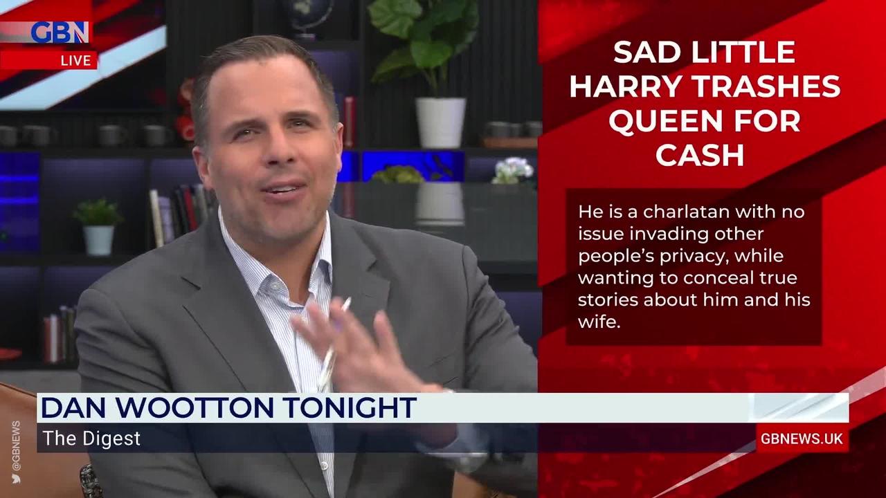 Dan Wooton Responds To Prince Harry Calling Him One News Page Video
