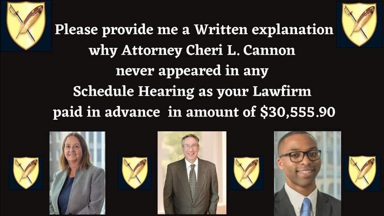 US Supreme Court Complaints - Cheri L. Cannon Esq Martindale - Did Not Provided Legal Contract With Signature, Did Not Provided 