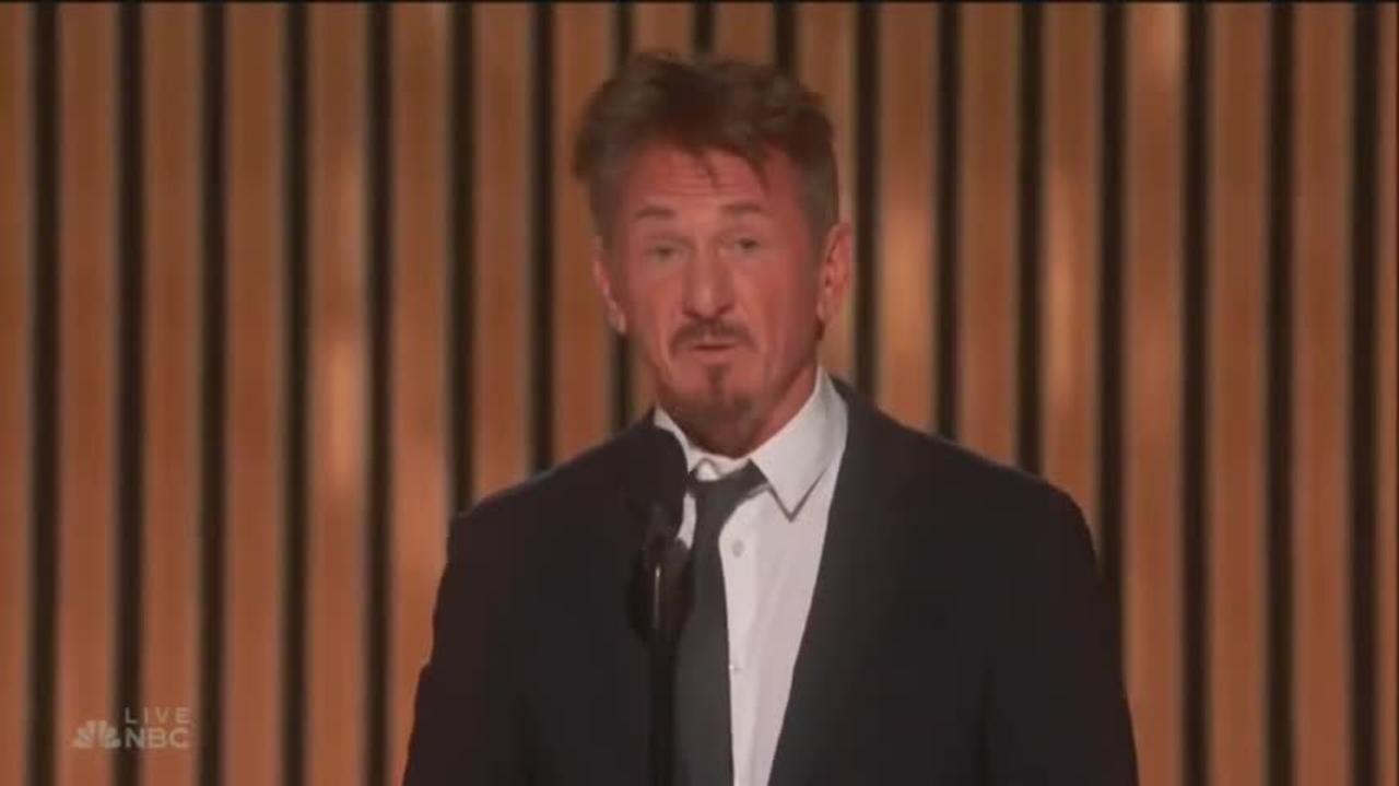 Sean Penn Introduces Zelensky At The Golden One News Page VIDEO