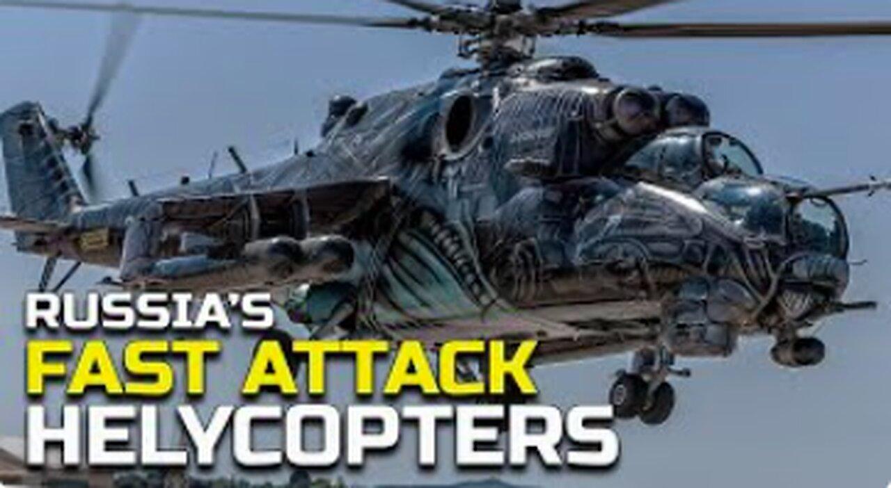 Meet The Last Upgraded Mi-35P, Russia's Best attack Helicopter