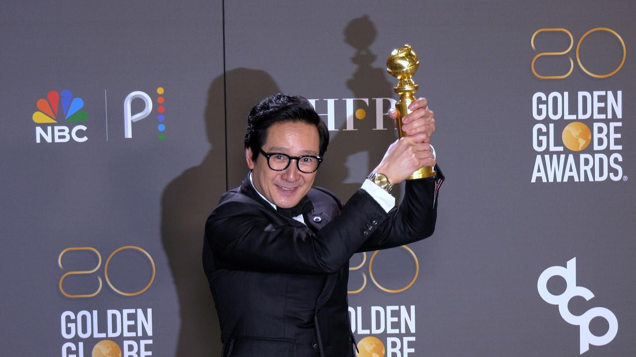 Ke Huy Quan 2023 Golden Globes Press Room