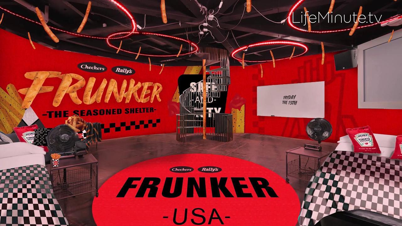 Checkers & Rally's Gives Lucky Winner a Stay in 'The Frunker' to Keep Bad Luck at Bay this Fry-Day the 13th