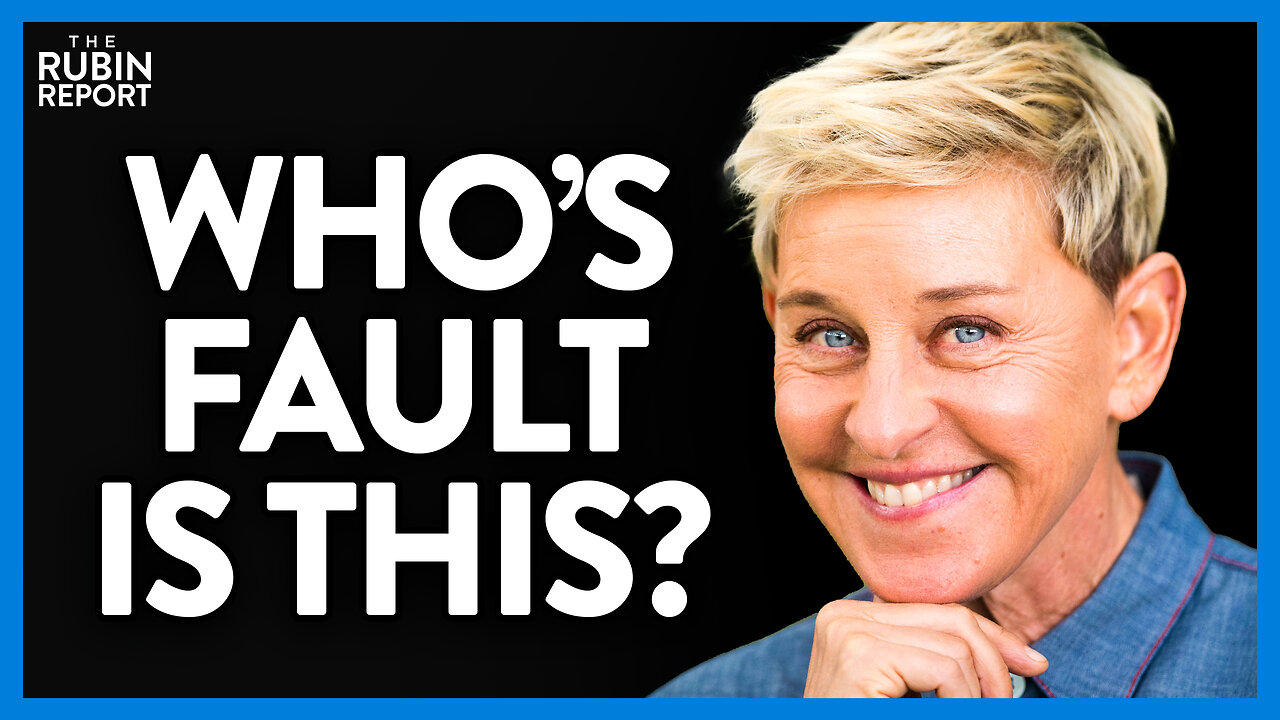Ellen DeGeneres Stuns by Blaming Natural Disaster on This | Direct Message | Rubin Report