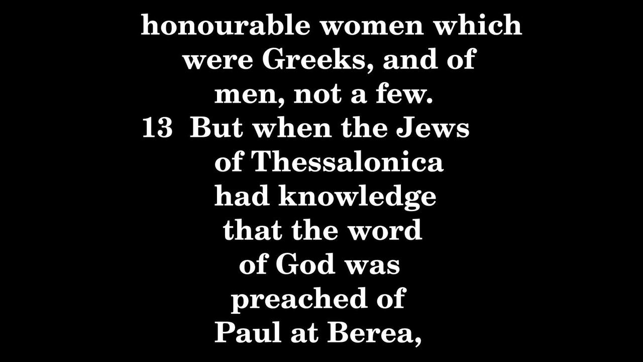 Acts 17 King James version One News Page VIDEO