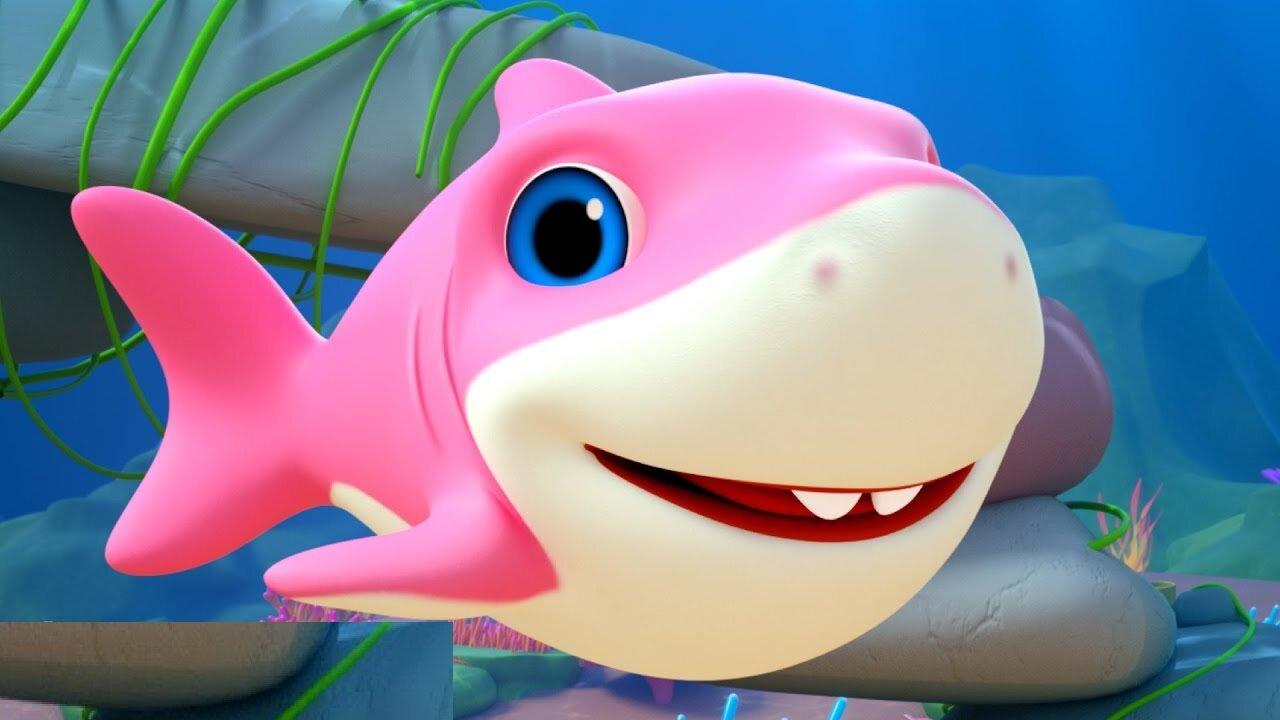 Baby Shark Song + More Nursery Rhymes And Cartoon Videos