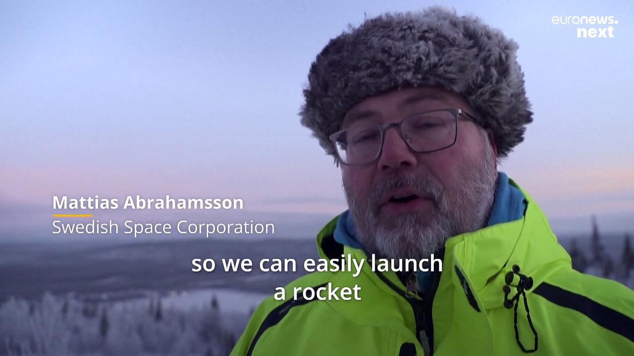 Sweden inaugurates Arctic satellite launch site as space race heats up in Europe