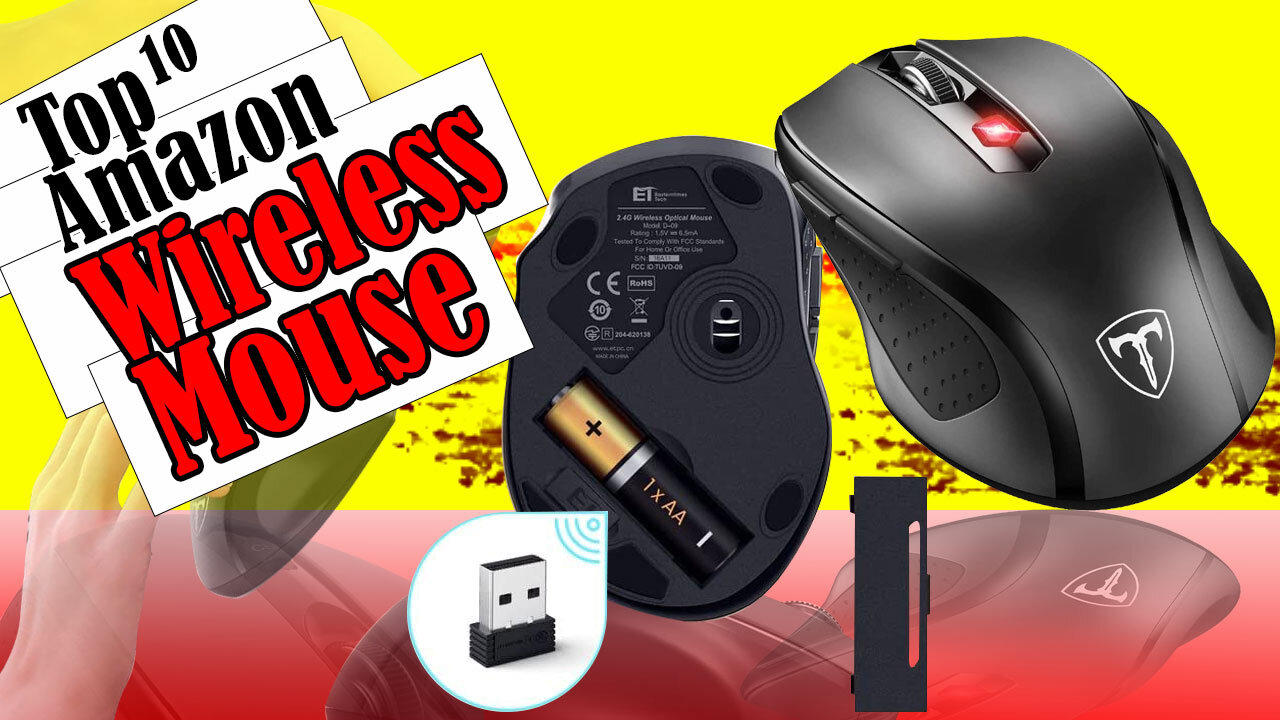 Top 10 Amazon Wireless mouse 2023 Best gaming One News Page VIDEO