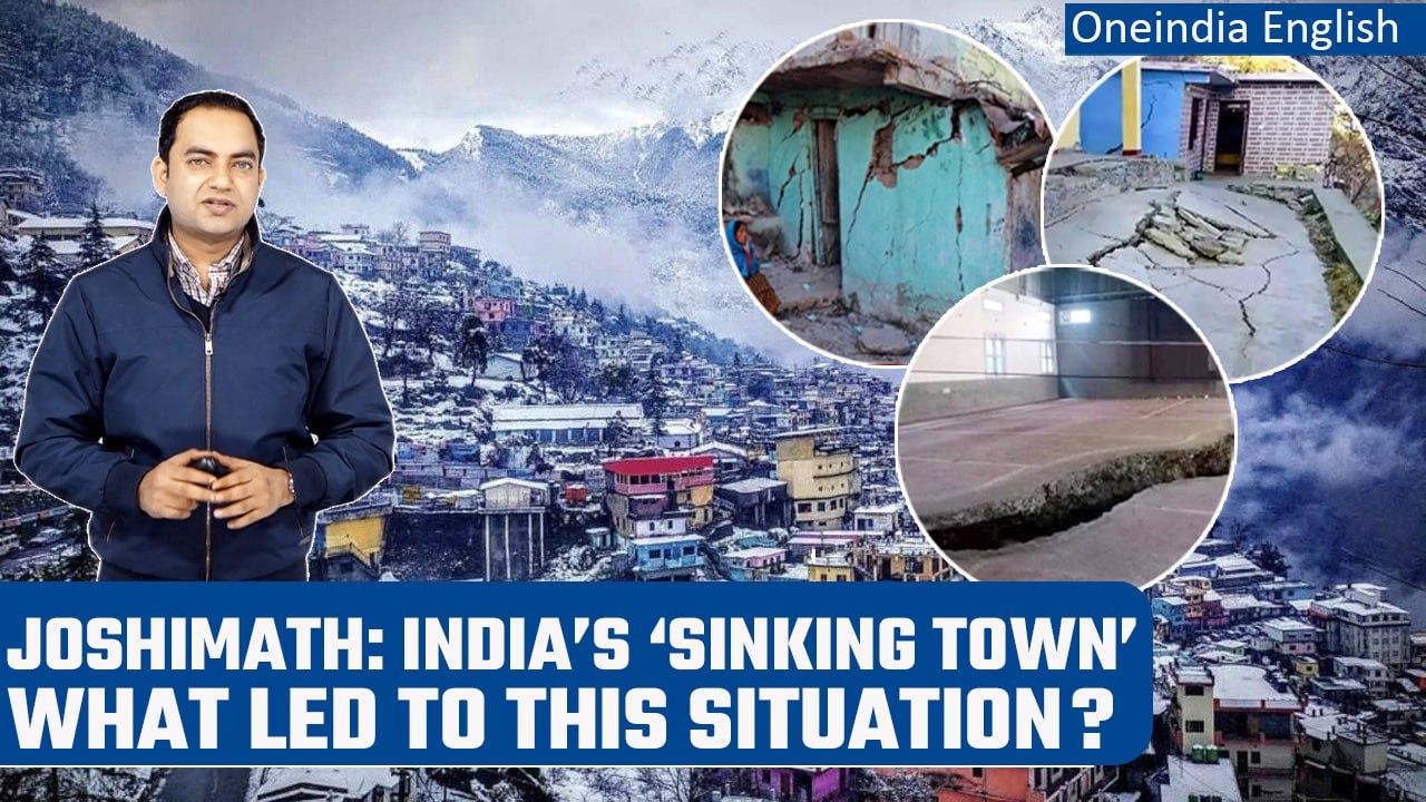 Why is Joshimath sinking? Know the reasons for the subsidence of the city | Oneindia News *Explainer