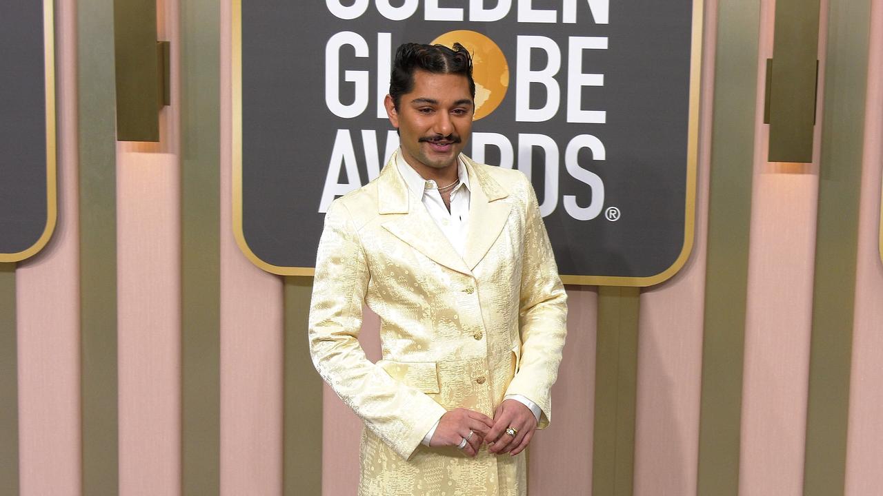 Mark Indelicato 2023 Golden Globes Arrivals