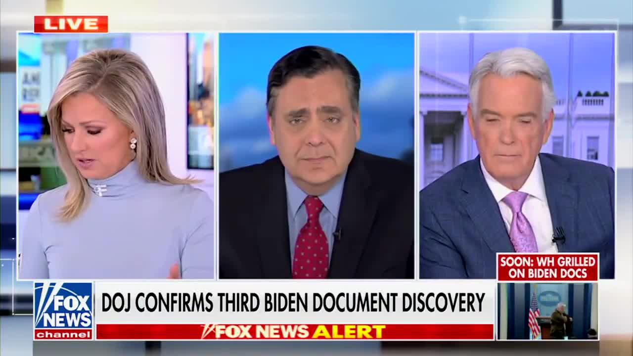 NEW: DOJ confirms third discovery of classified Biden documents.