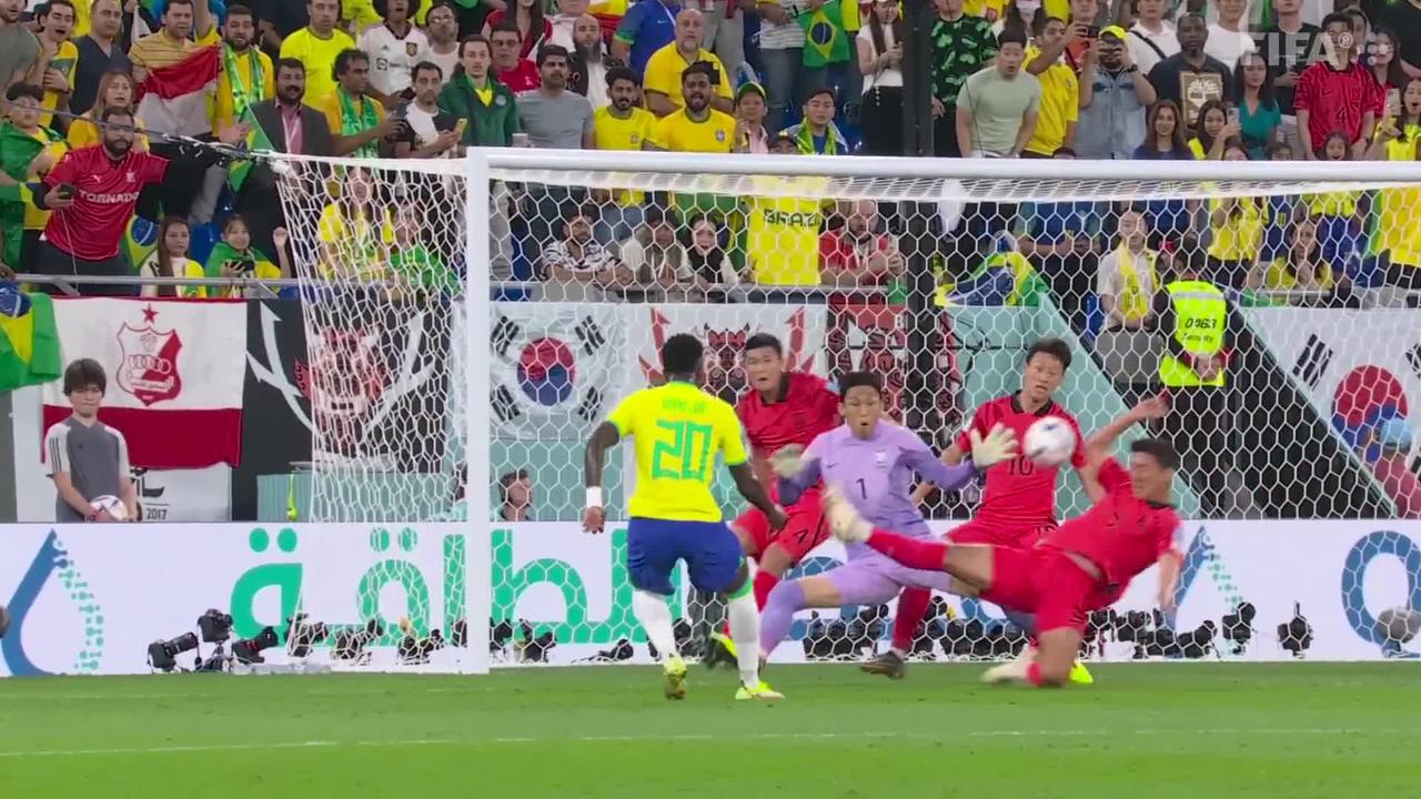Samba boys turn on the style  Brazil v Korea Republic  Round of 16  FIFA World Cup Qatar 2022