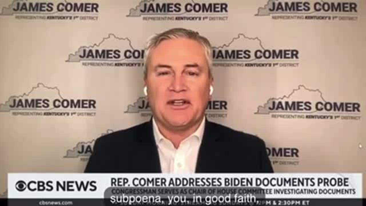 REP. COMER - WE’LL ISSUE SUBPOENAS IF THE WHITE HOUSE DOES NOT RESPOND