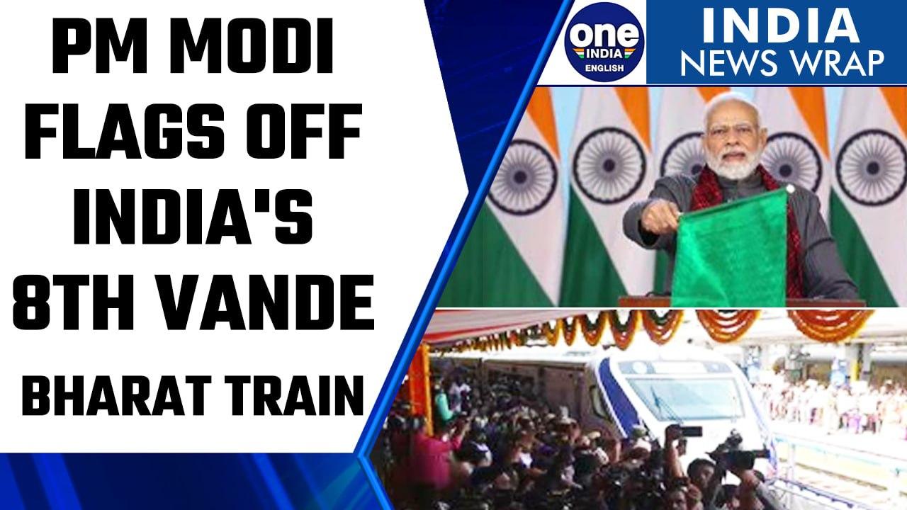 PM Modi flags off 8th Vande Bharat connecting Telangana and Andhra Pradesh | Oneindia News *News