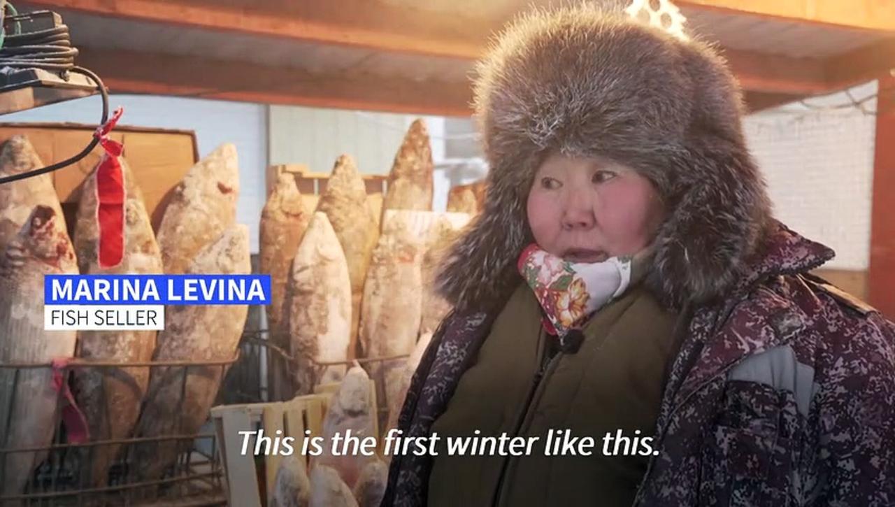 Extreme cold sweeps Russia's far east