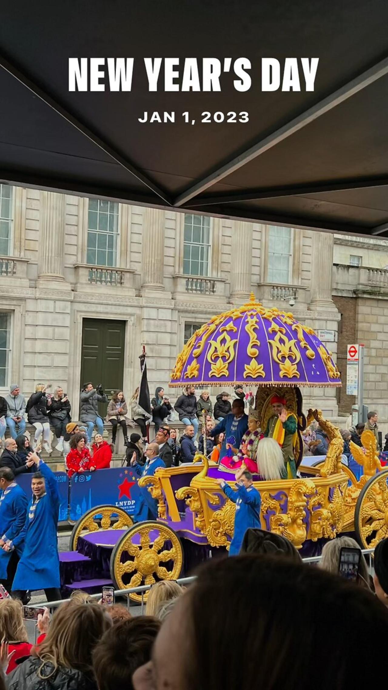 London's New Year Day Parade.