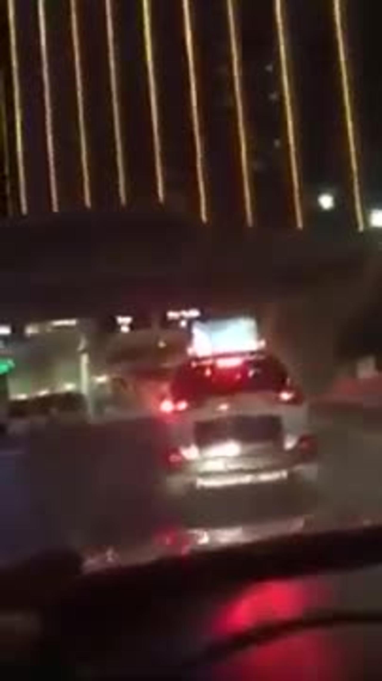 Las Vegas Shooting Taxicab video