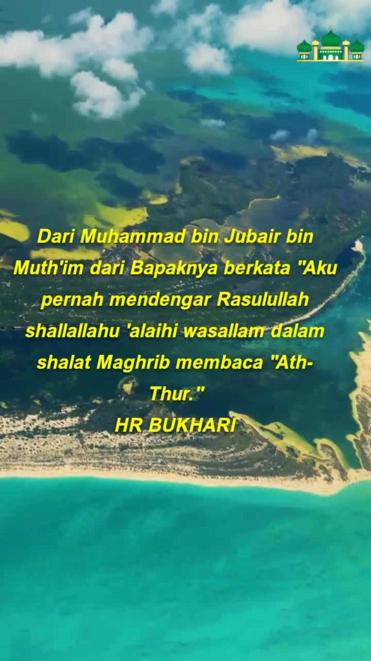Dari Muhammad bin Jubair bin Muth'im dari One News Page VIDEO