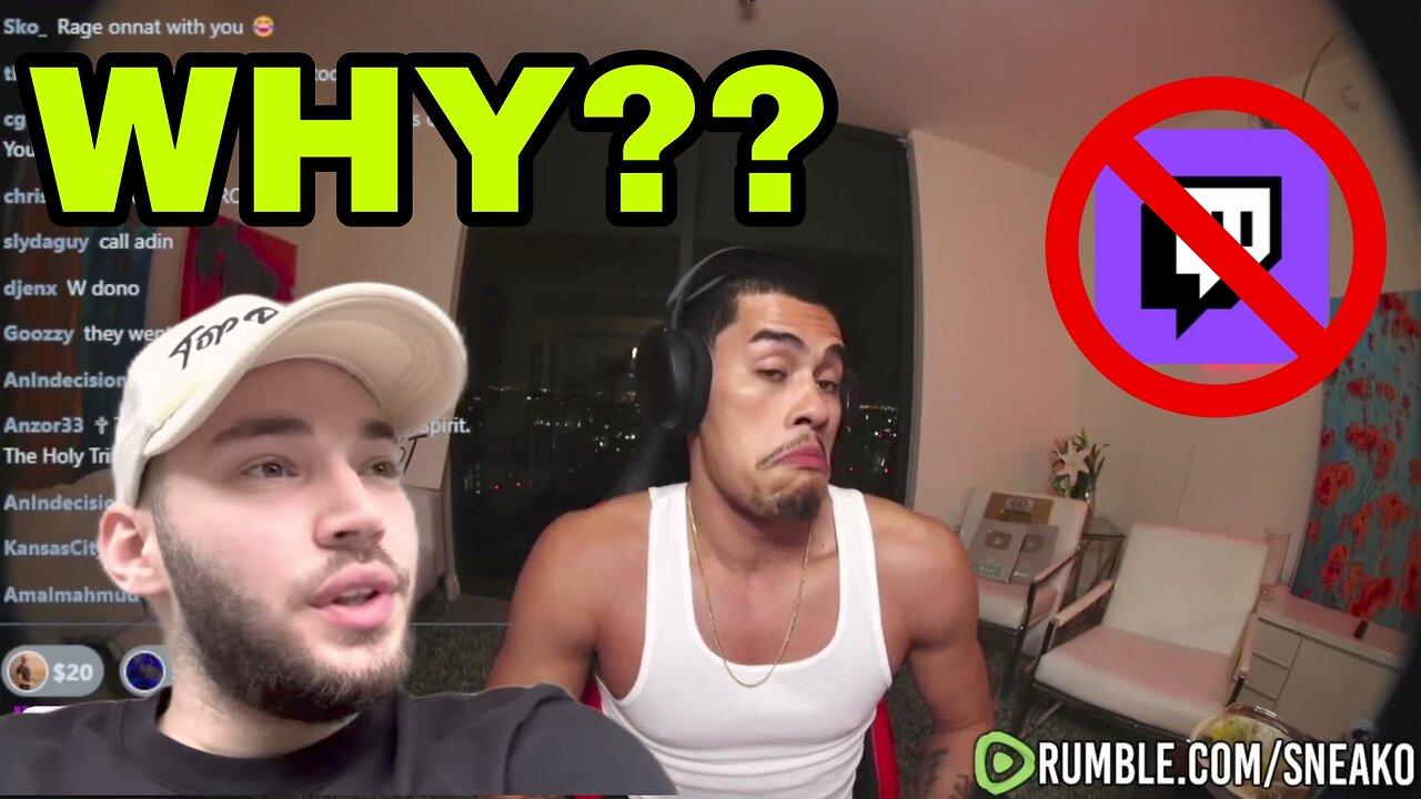 Why adin ross is banned from twitch - One News Page VIDEO