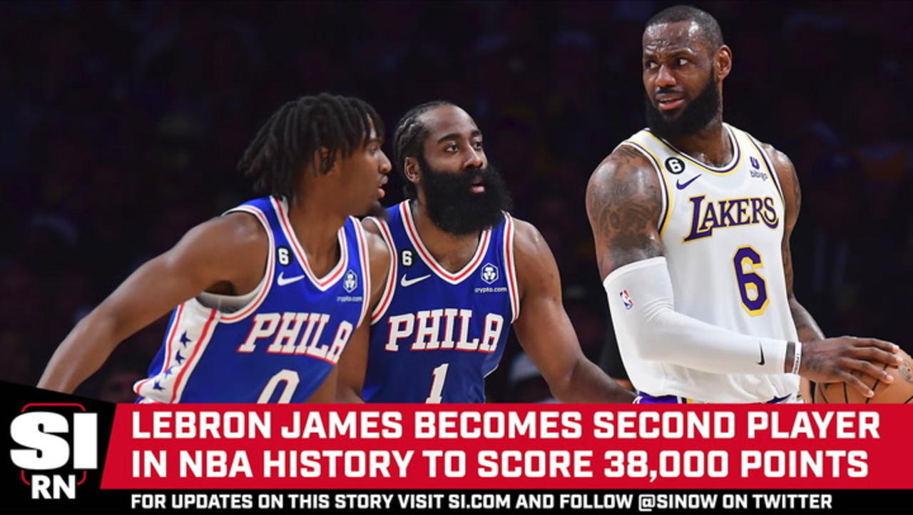 LeBron Becomes Second Player in NBA History to Score 38,000 Points