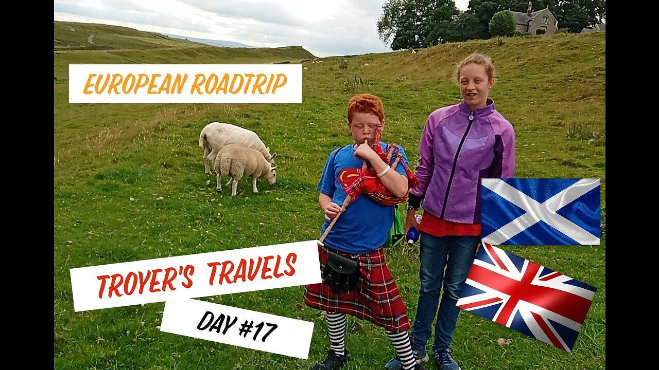 European Roadtrip Vacation of a Lifetime Hadrian's Wall United Kingdom Day 17