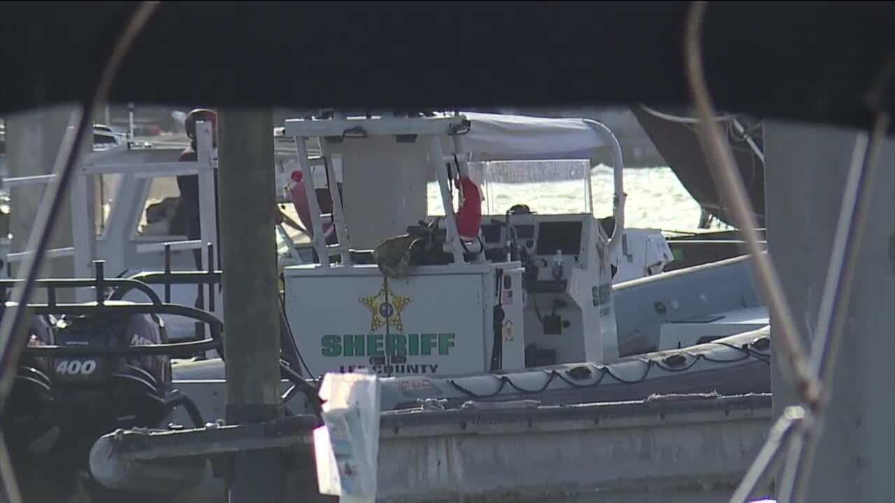 Lee County Sheriff's Office identifies human remains found in sunken sailboat