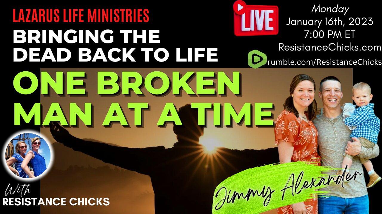 POWERFUL Interview: Bringing The Dead Back to Life, One Broken Man At a Time w/ Jimmy Alexander