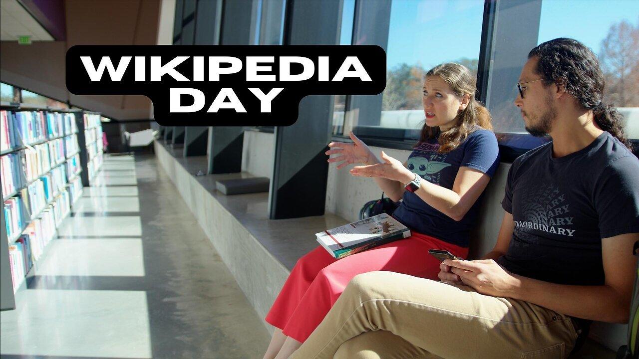 Wikipedia Day - One News Page VIDEO