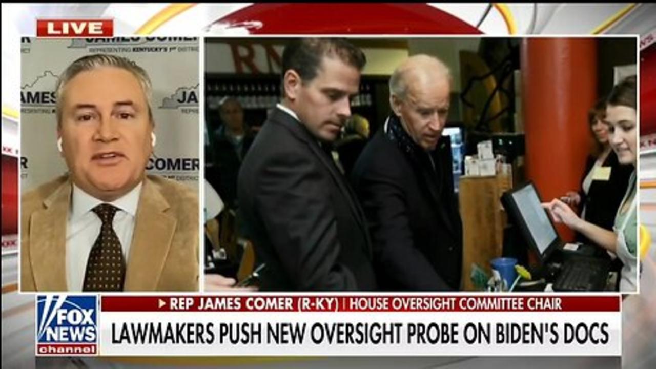 Dems Are In PANIC Mode Over Biden's Classified Docs: Rep Comer