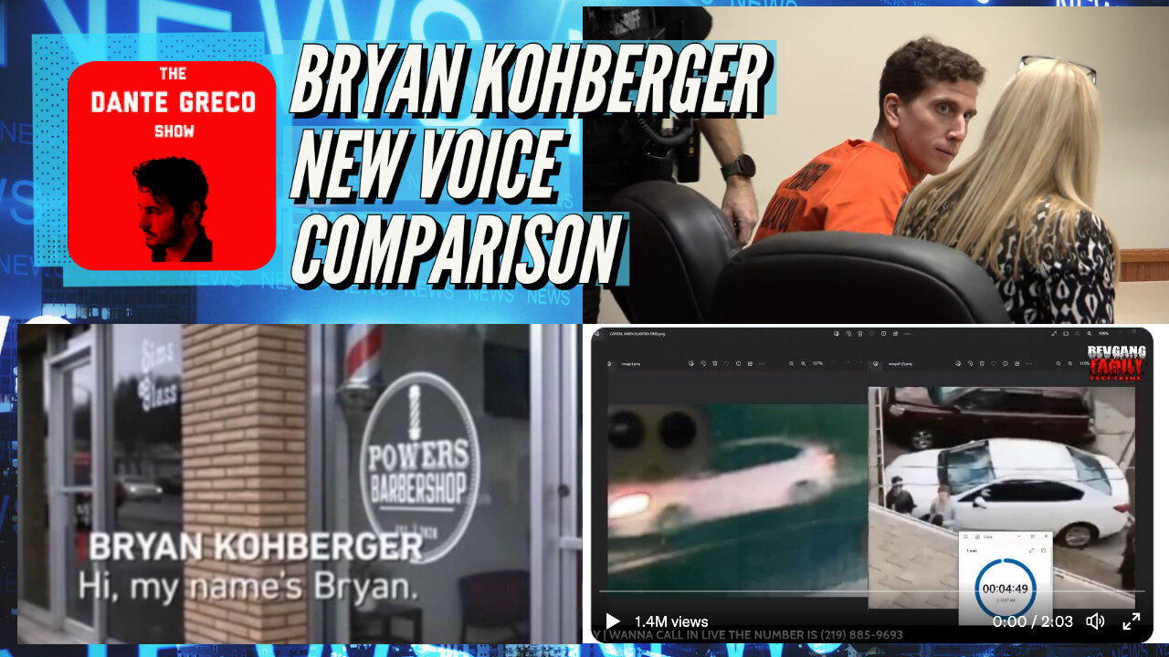 *NEW: Bryan Kohberger Barber VMail Court One News Page VIDEO *NEW: Bryan Kohberger Barber VMail Court One News Page VIDEO
