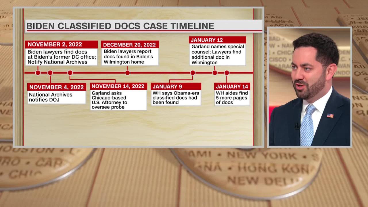Rep. Mike Lawler calls for “consistencey” in handling classified documents