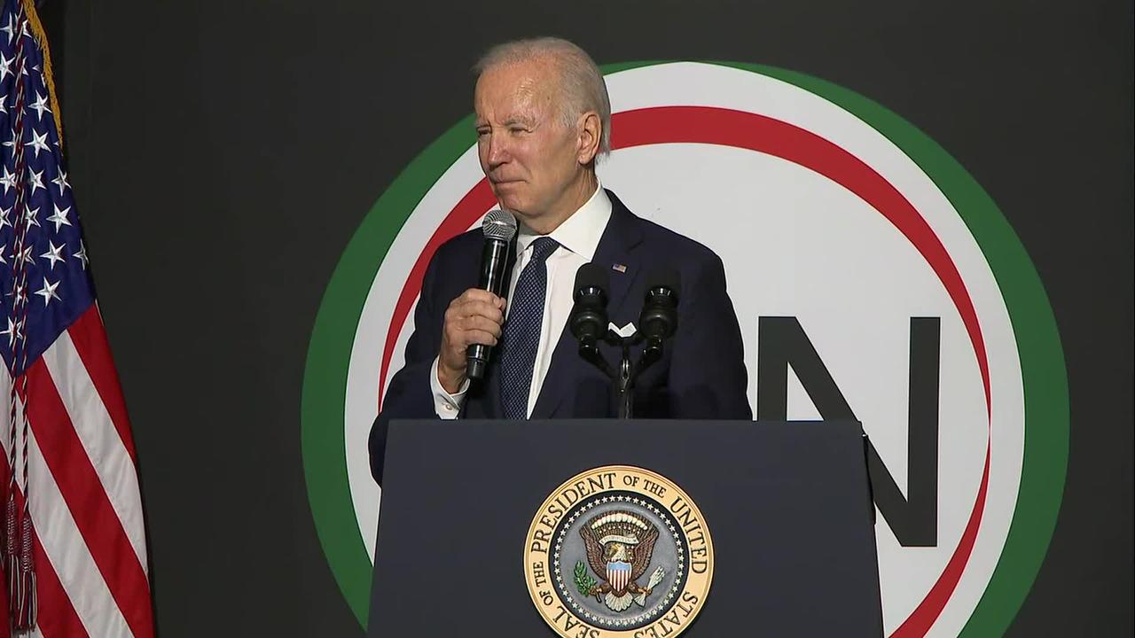 President Biden encourages democracy and community at MLK Jr Day event in DC