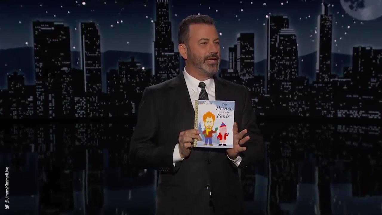 Jimmy Kimmel pokes fun at Prince Harry's book with spoof